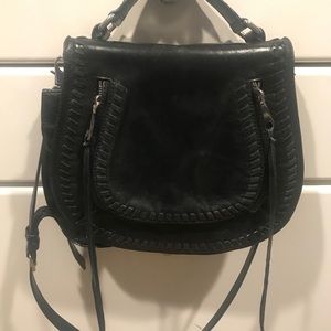 Rebecca Minkoff  black leather purse